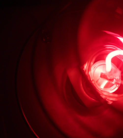 Close-up of FireLight Infrared Bulb