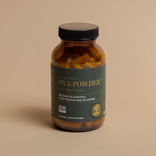 Global Healing Oxy-Powder 120 capsule Bottle for bowel care