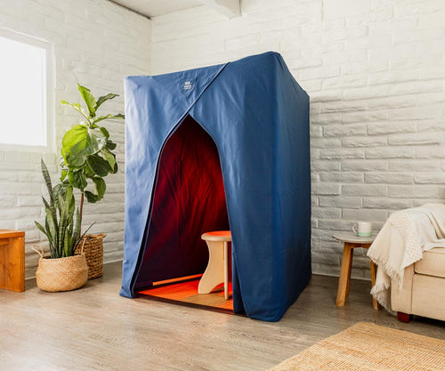 SaunaSpace FireLight Sauna Enclosure Kit - Indigo