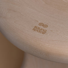 SaunaSpace Sauna Stool - close-up of seat