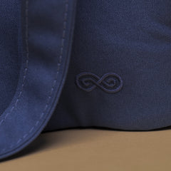 SaunaSpace Travel Soft Case for Glow Infrared Therapy Light - Indigo - close-up
