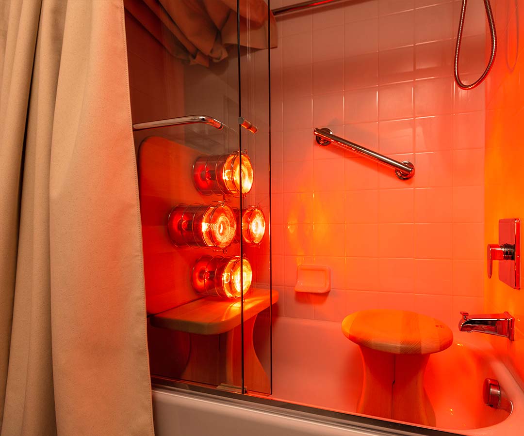 Turn Your Shower into a Sauna DIY Conversion Kit SaunaSpace