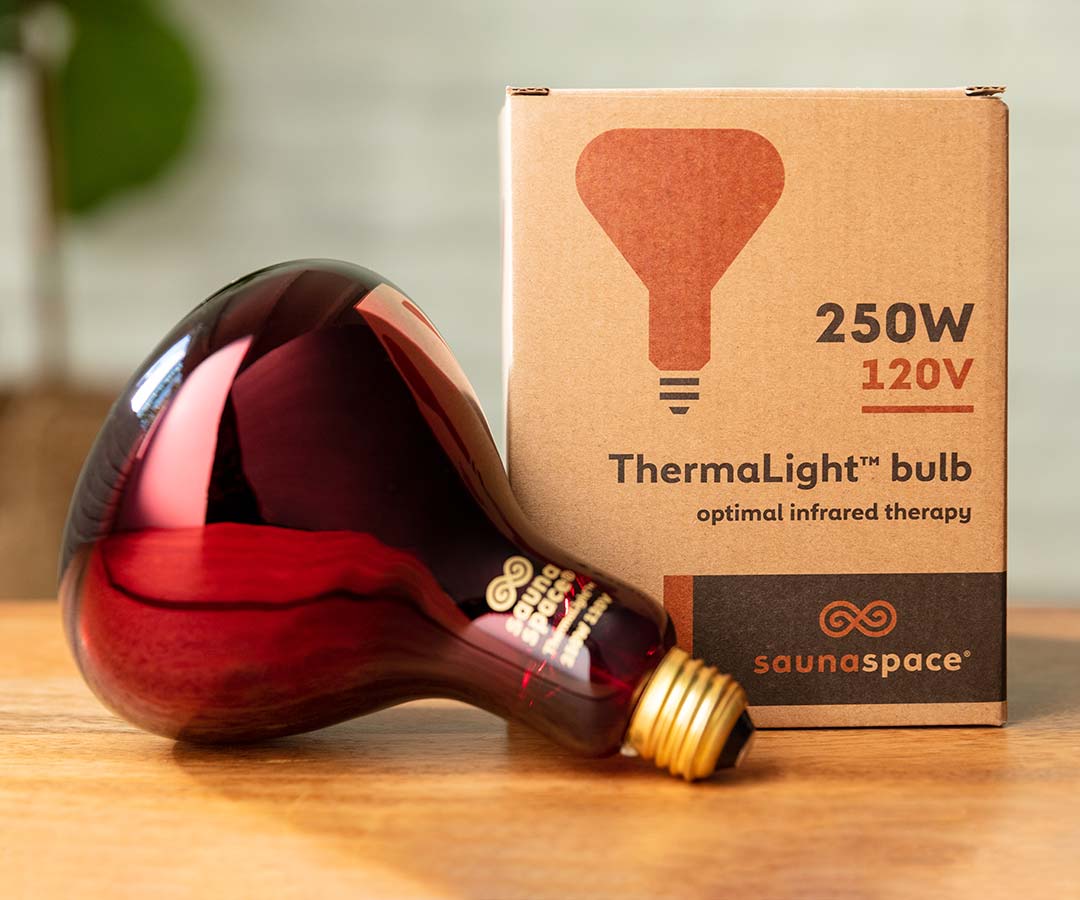 ThermaLight Infrared Sauna Bulb, Hand-Crafted