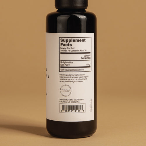 Ultimate Methylene Blue With Nano Liquid Gold and ORMUS | FireLight Actives by SaunaSpace