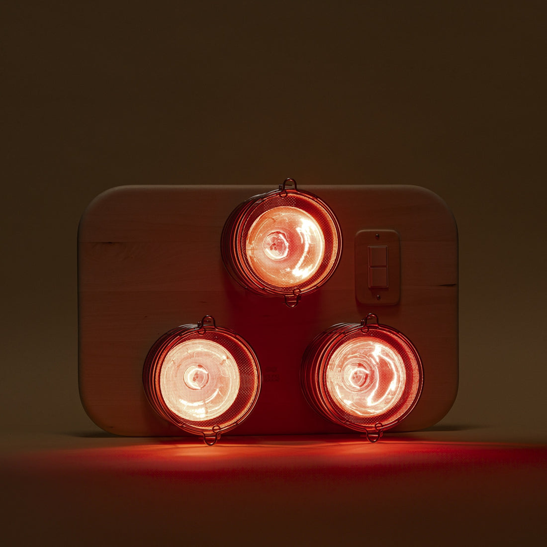 SaunaSpace FireLight Hearth Infrared Sauna Panel — Quartet