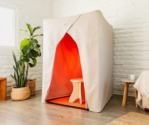 SaunaSpace FireLight Sauna Enclosure Kit - Stone