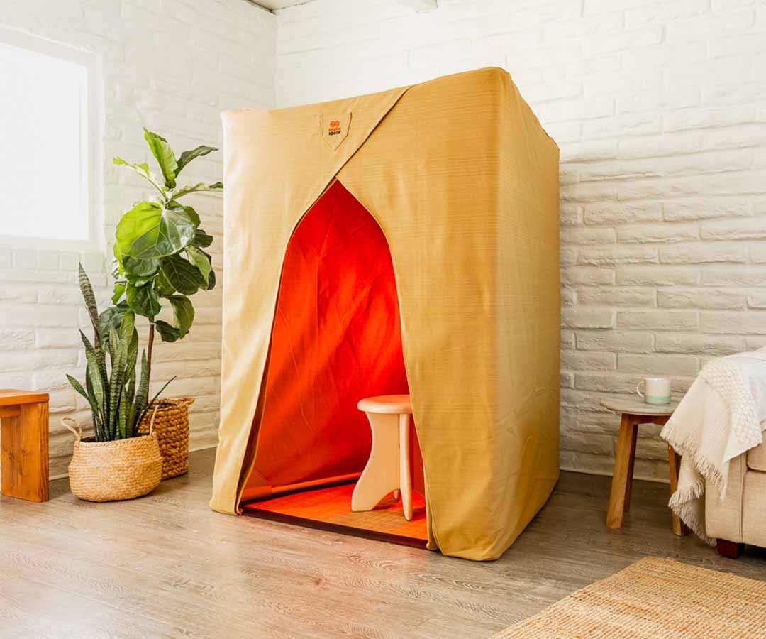 Faraday Infrared Sauna - Hand-Dyed Turmeric