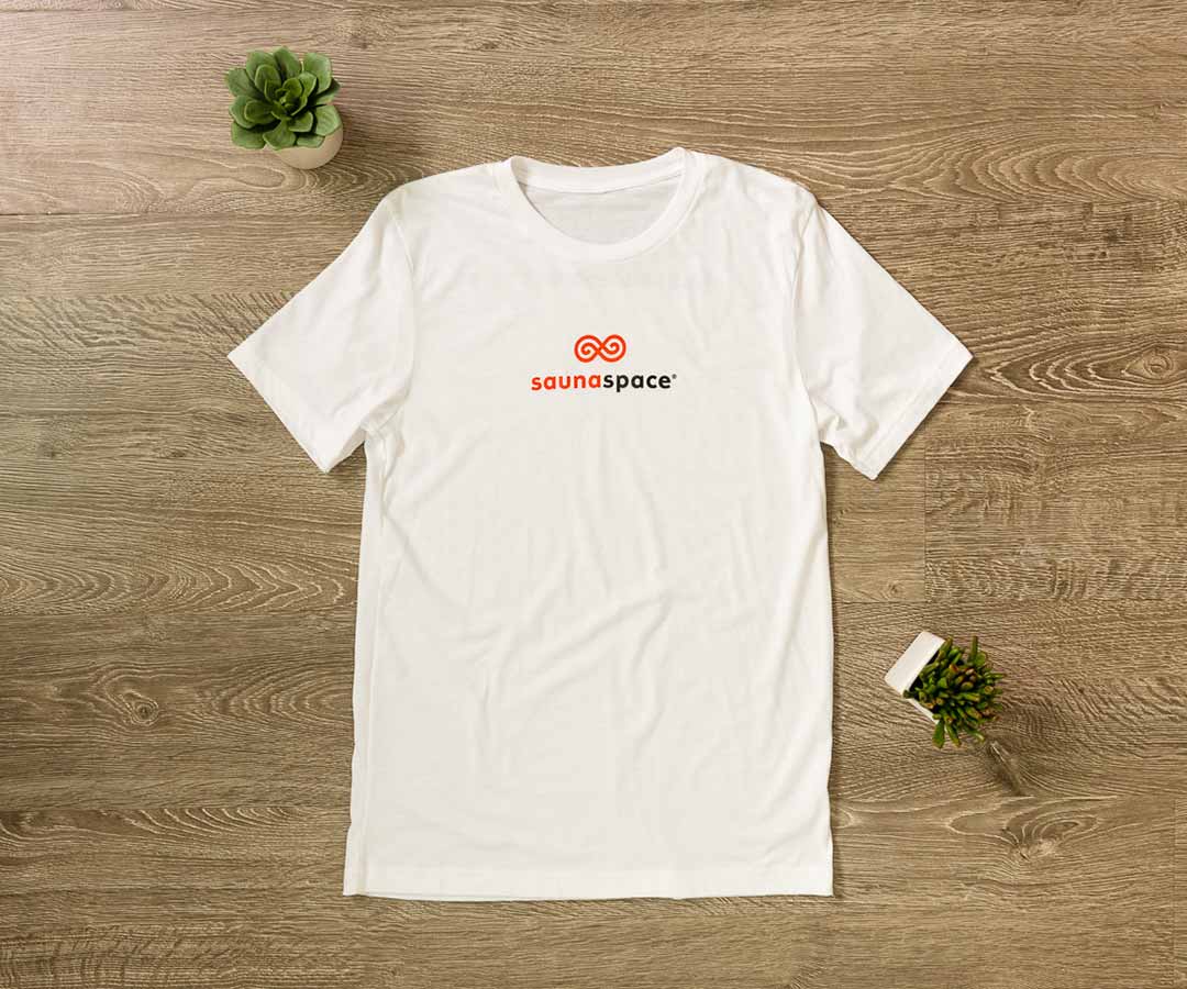 Our Saunas Are In Tents Tee - Unisex S - Front