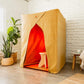Sauna Enclosure Kit - Hand-Dyed Turmeric